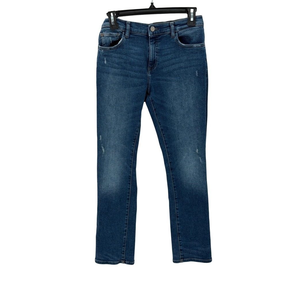 DL1961 Jeans Boys‎ 16 Denim Brady Slim Pond Distressed Mid Rise Cotton Stretch